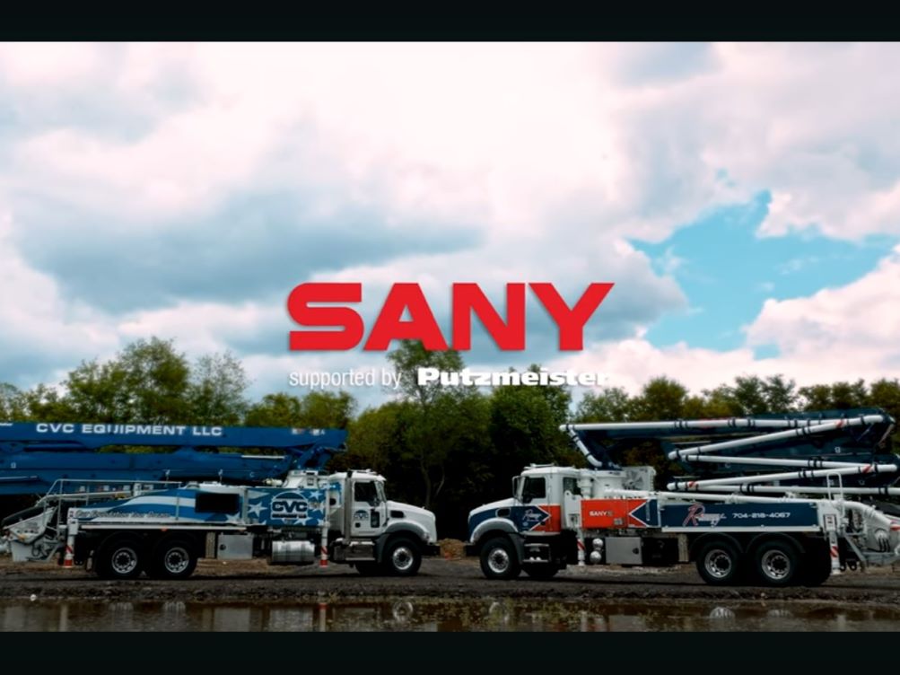 SANY - Supported by Putzmeister